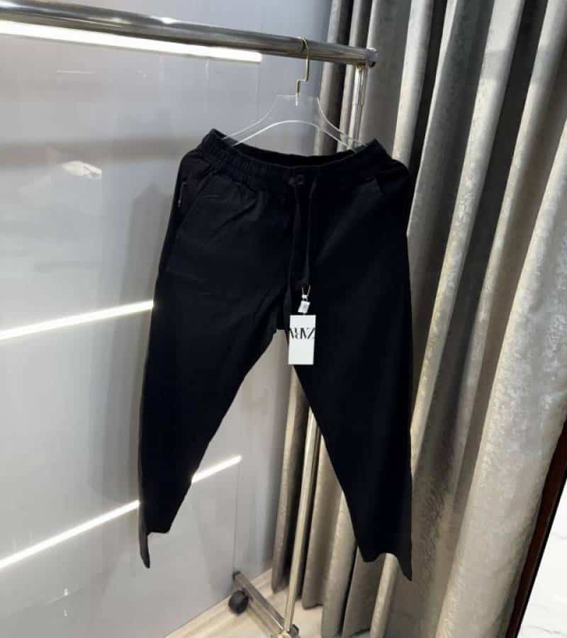 Zar a Black 5 Premium Linen TrackPants