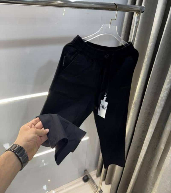 Zar a Black 5 Premium Linen TrackPants