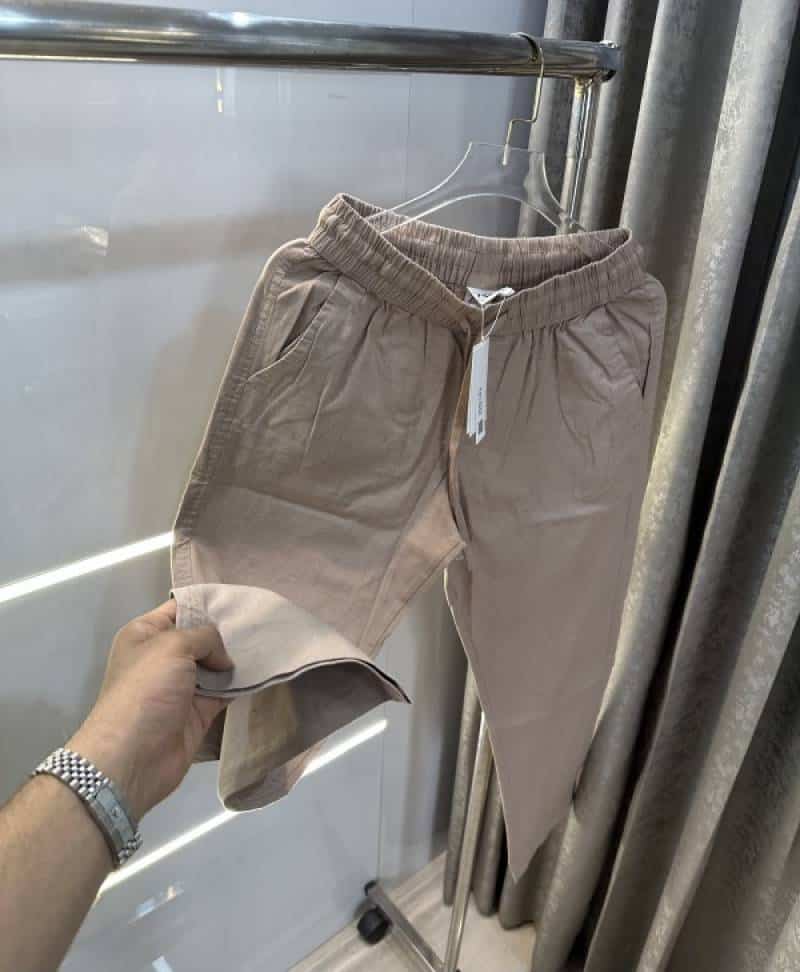 Zar a Light Beige 4 Premium Linen TrackPants Secondary image