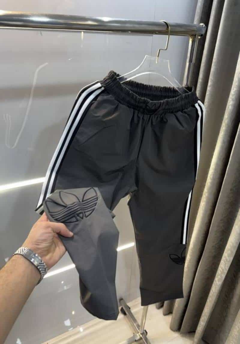 Adida s Dark Grey Embroidery Logo Premium Trackpant