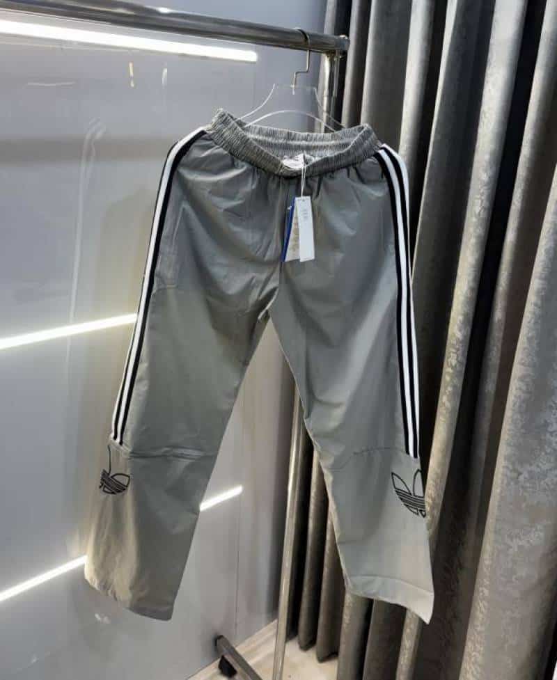 Adida s Light Grey Embroidery Logo Premium Trackpant Main image