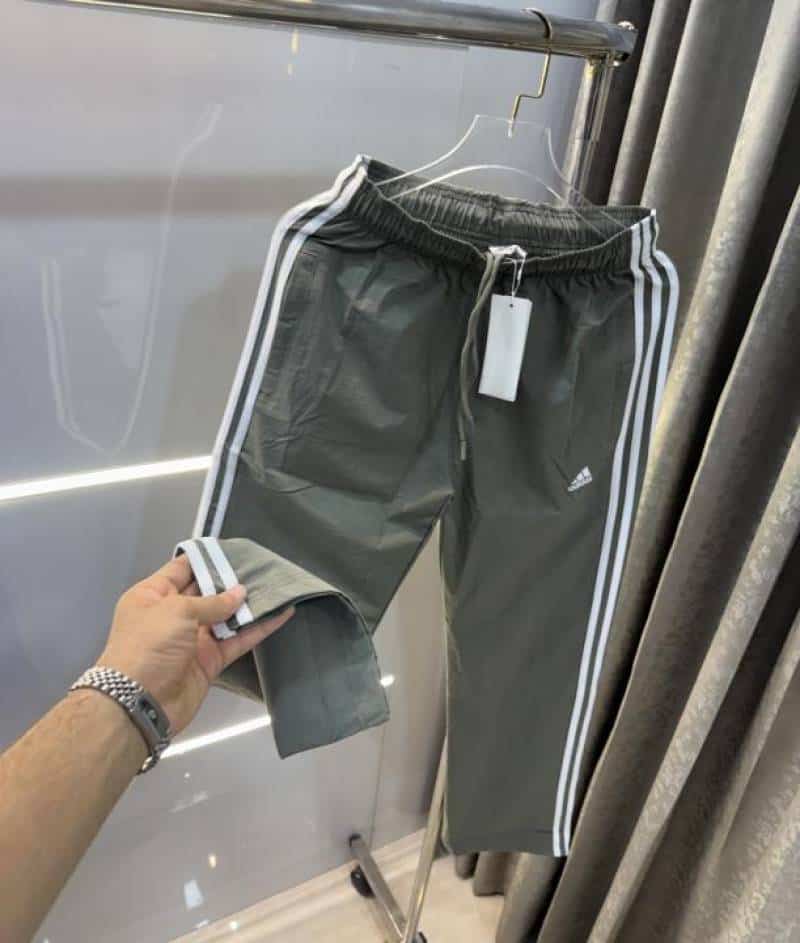 Adida s  grey Embroidery Logo Premium Trackpant Main image