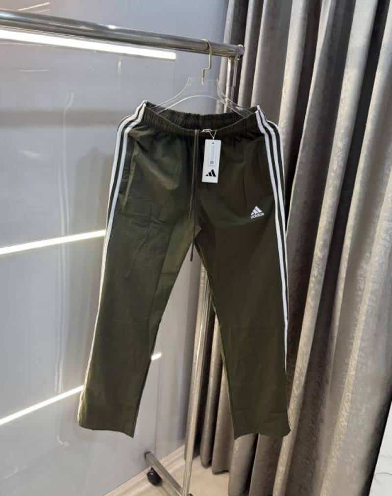 Adida s Bottle Green Embroidery Logo Premium Trackpant Main image