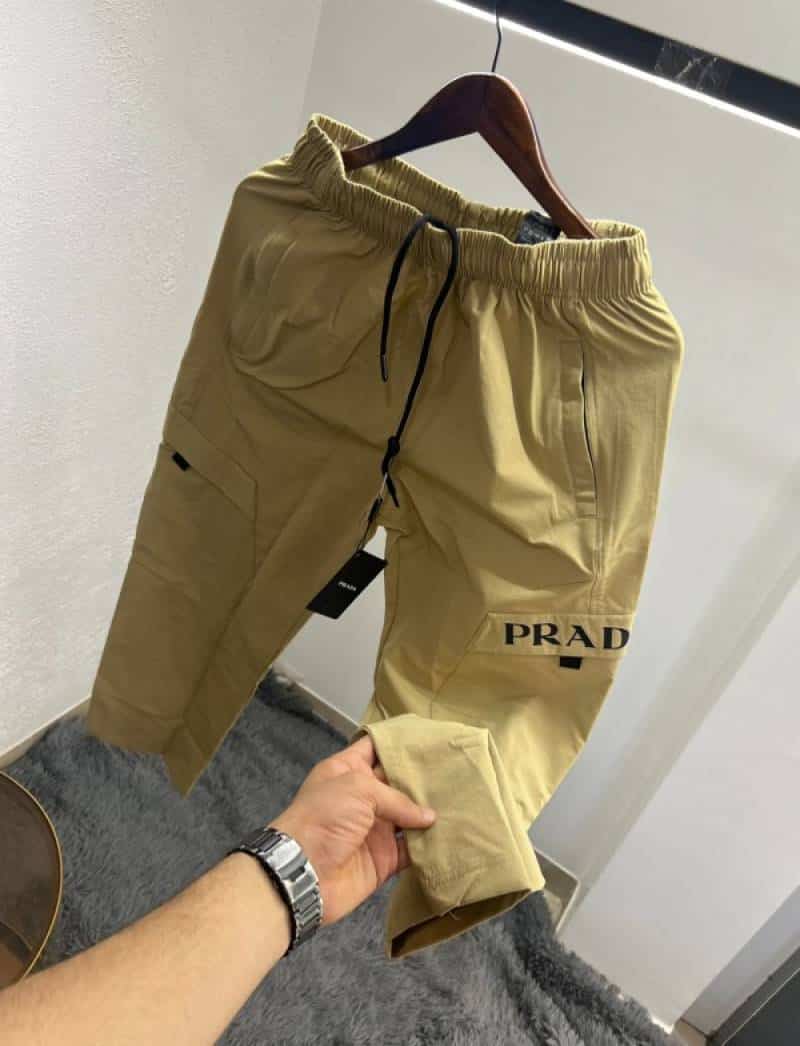 Prad a Milano Beige Premium Imported Trackpant Secondary image