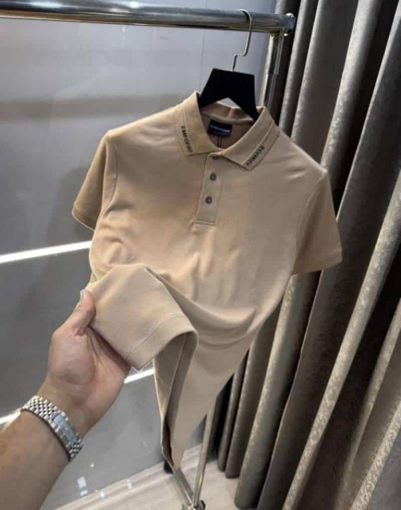 Emporio Arman i Beige Classic Imported Polo T-Shirt Secondary image