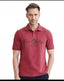 Rare Rabbit Milange Logo Print Premium Polo T-Shirt
