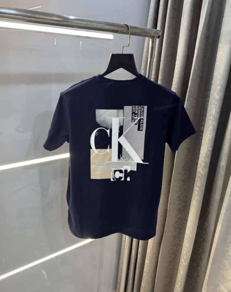 Calvin Klei n Navy Blue Back Print Premium T-Shirt Secondary image