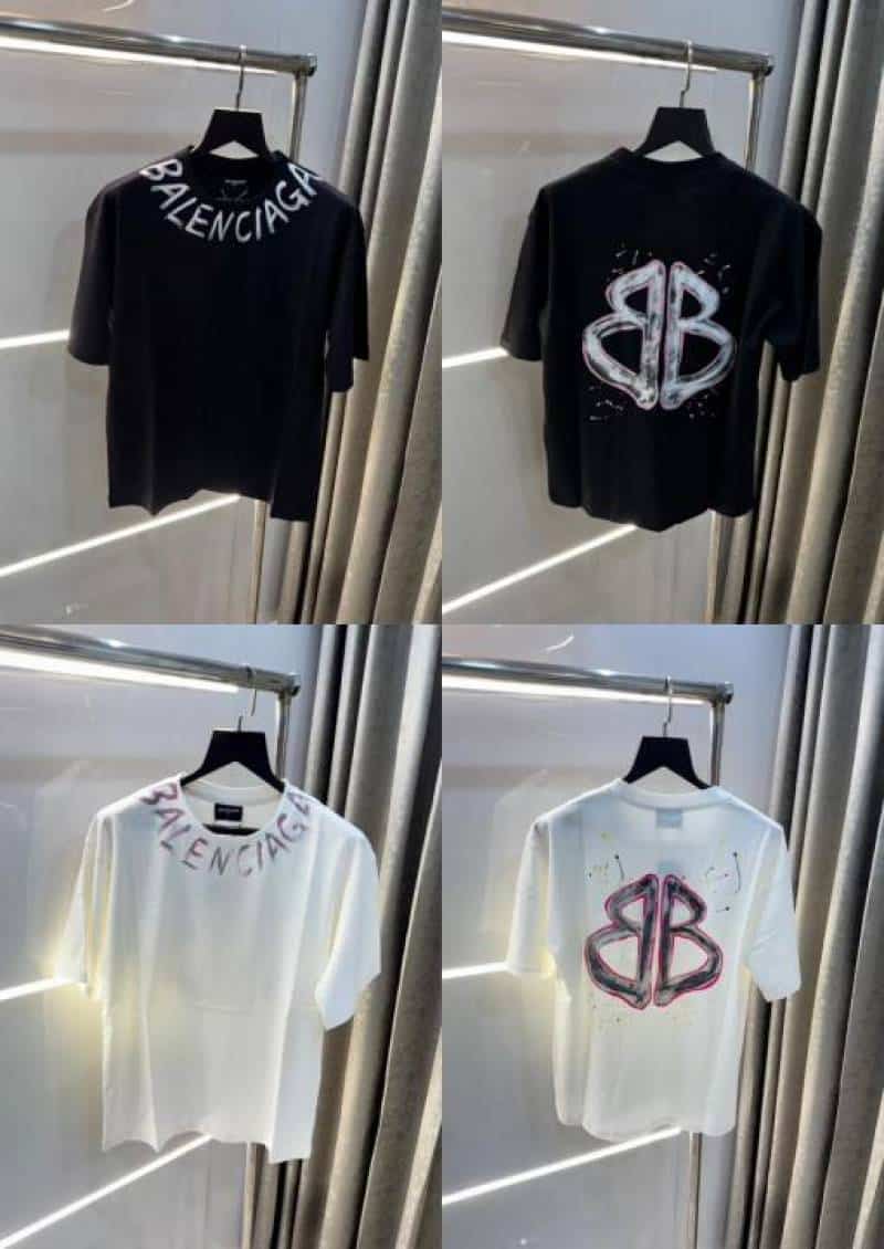 BaleNC!4GA White Back Print Imported Oversized T-Shirt Secondary image