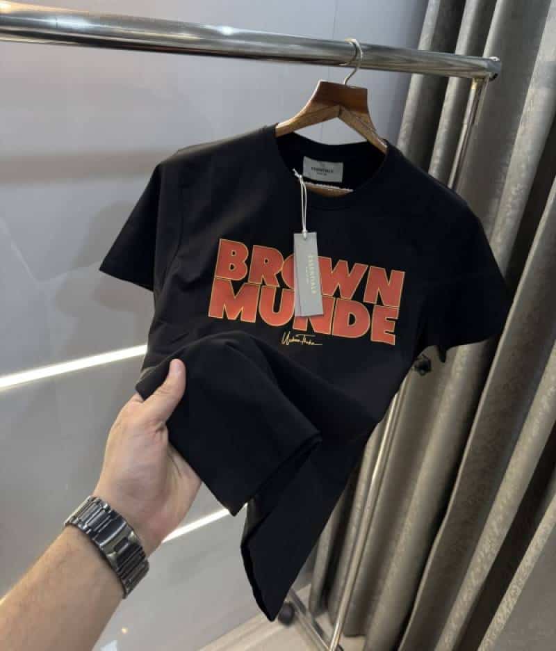 Essential Black Brown Munde Imported T-Shirt Secondary image
