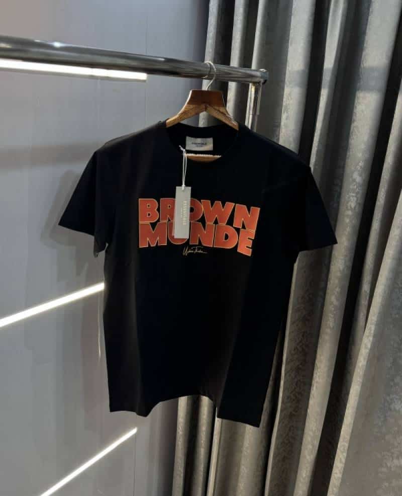 Essential Black Brown Munde Imported T-Shirt Main image
