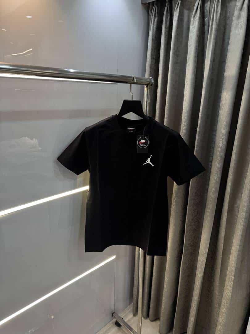 Air Jordan Black Back Embroidery Imported T-Shirt Secondary image