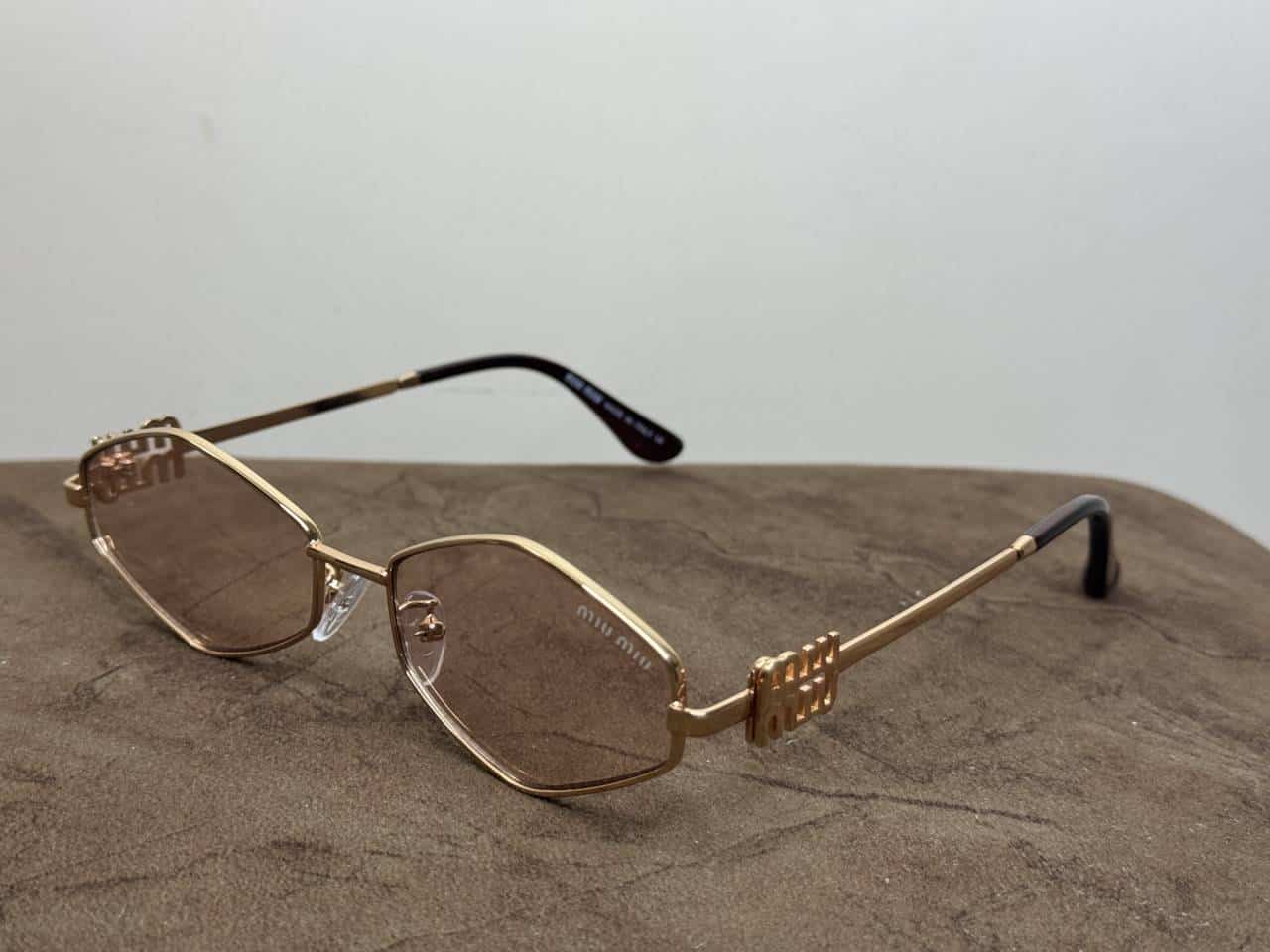 Miu Miu Designer Gold Peach LuXury Shade 478 Main image
