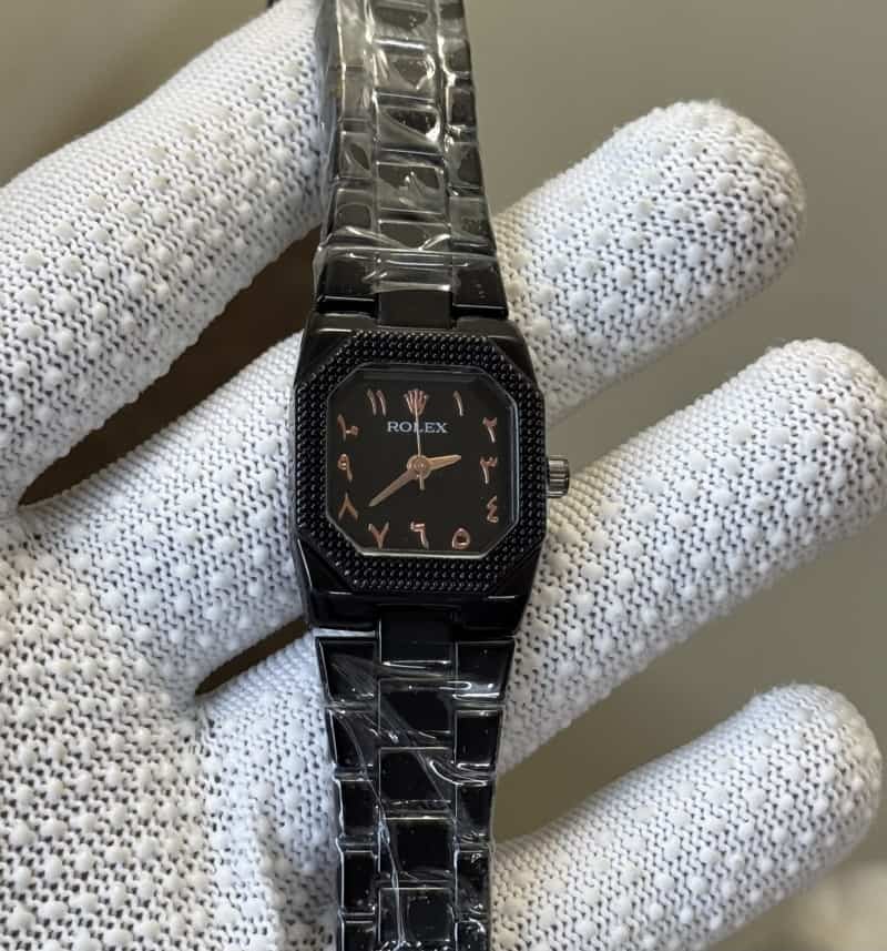 Role x Arabic All Black Ladies Premium Watch Main image