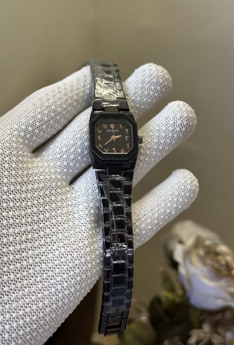 Role x Arabic All Black Ladies Premium Watch Secondary image