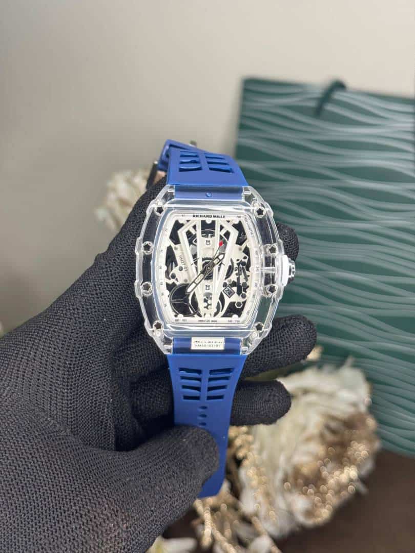 Richard Mille Non Chrono Mclaren Blue Chronograph Special Edition Watch