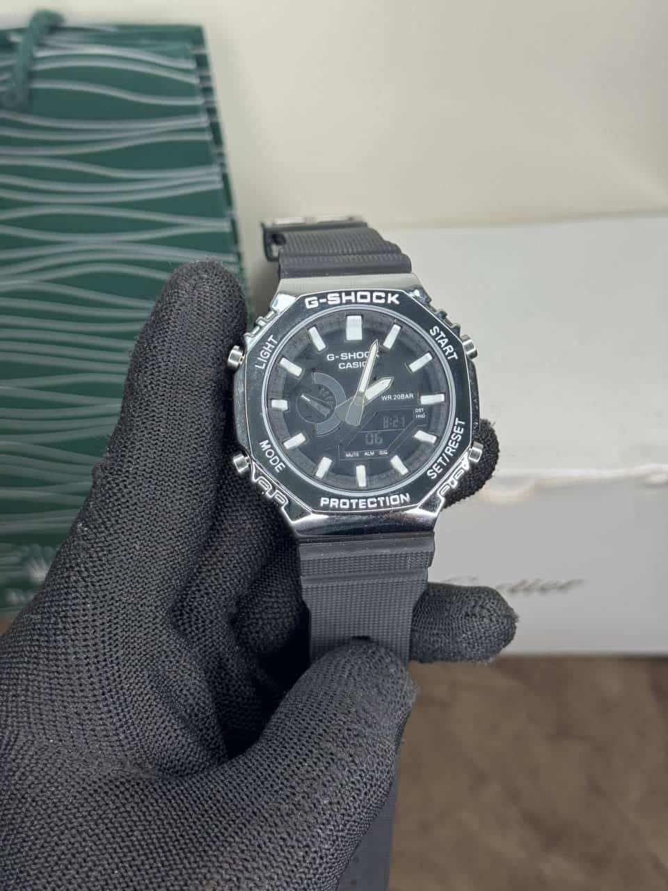 Gshock Black Silicon Strap Premium Watch