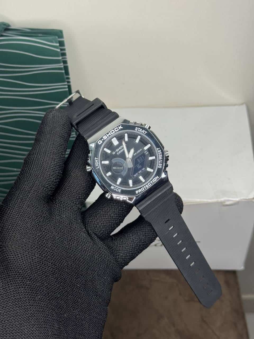 Gshock Black Silicon Strap Premium Watch