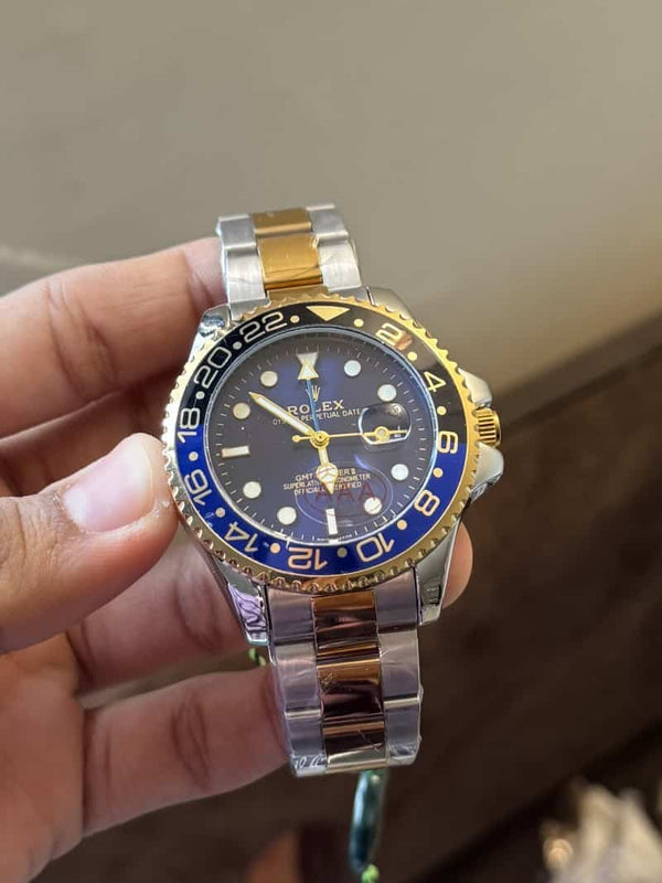 Role x GMT Master ll Blue Dial BB