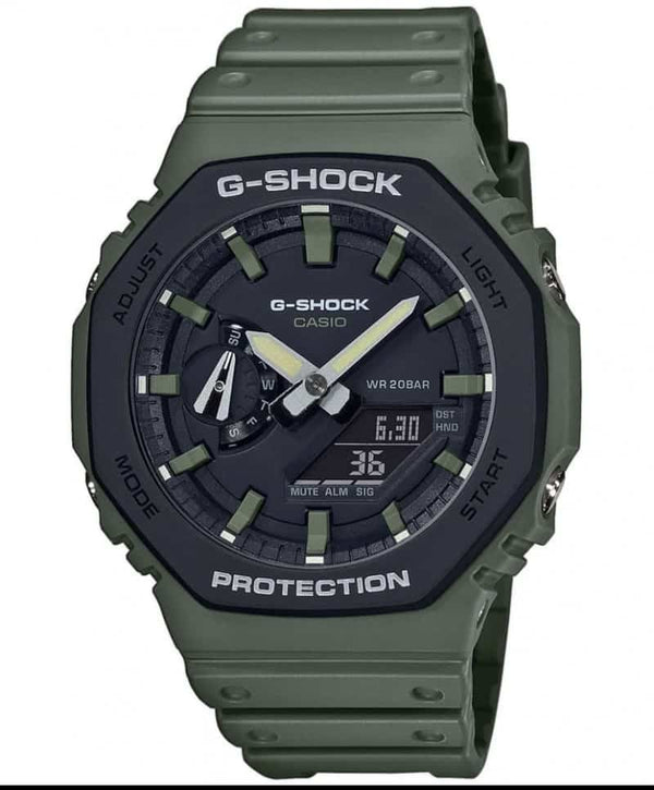 G - Shock Green with Black Dial Premium Watch