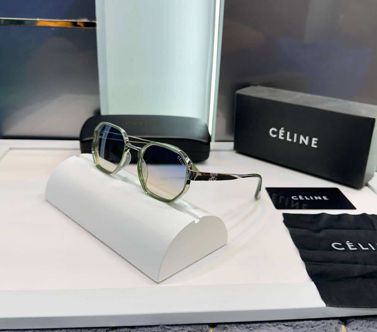 Celine Green Multi Luxury Shade 556