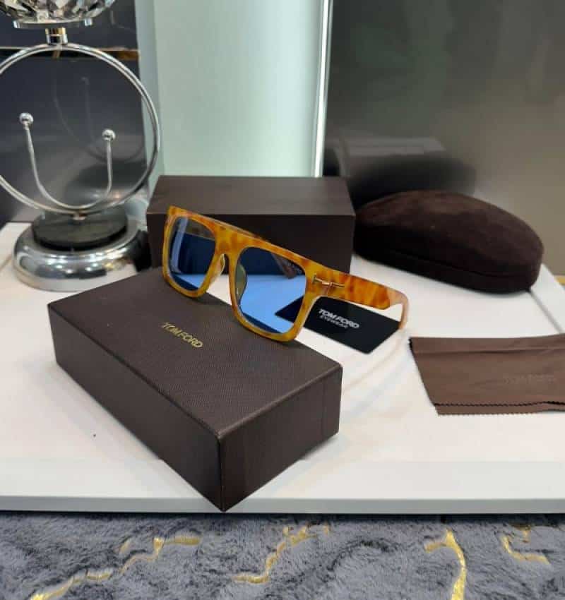 Tomford Orange- Blue Luxury Shades 1043 Main image