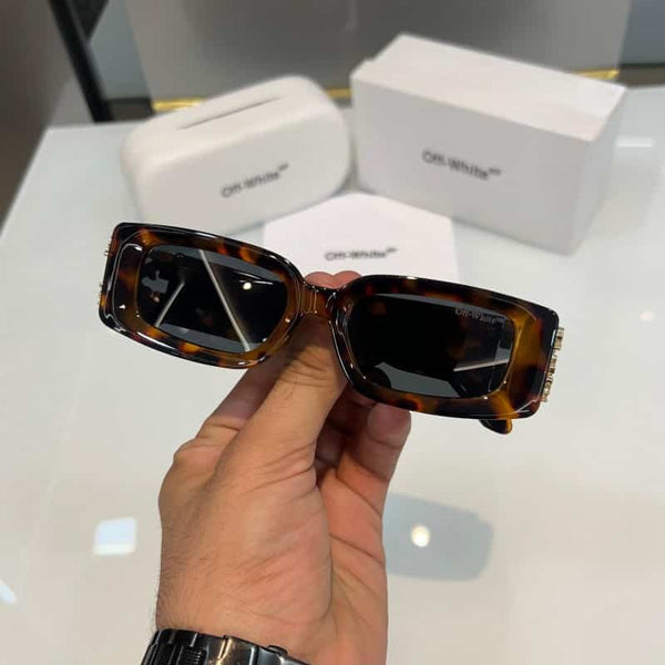 Off  White Tiger Design With Gold Premium Shade 777