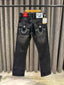 TRUE RELIGION BLACK DUSTY WASH BOOTCUT Jeans