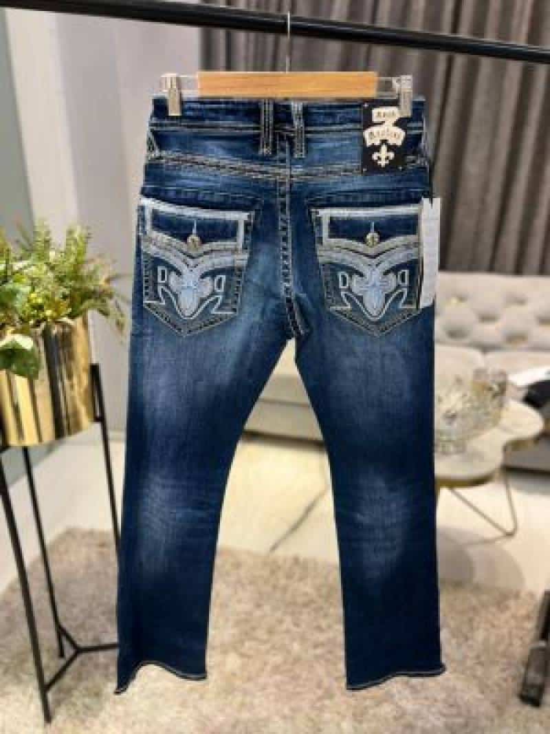 ROMAN DENIM IMPORTED BOOTCUT JEANS DENIM BLUE Main image