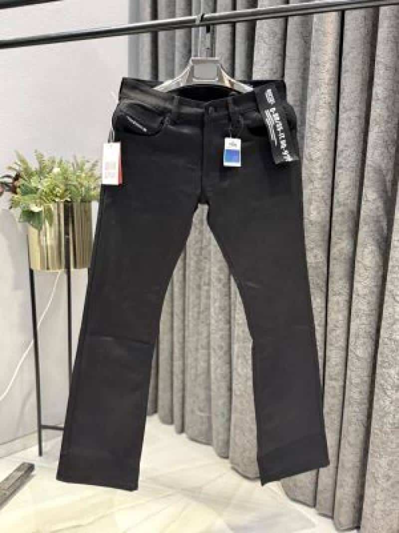 DIESE_L IMPORTED BOOTCUT CODE ROY BLACK JEANS Secondary image