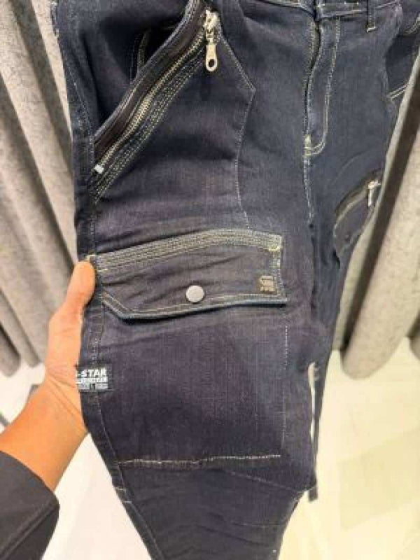 G--STAR TURKEY IMPORTED STORE ARTICLE JEANS NAVY BLUE