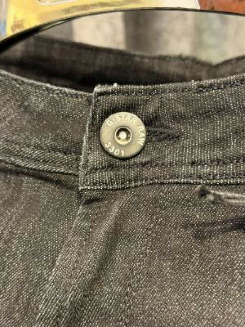 G--STAR TURKEY IMPORTED STORE ARTICLE JEANS BLACK