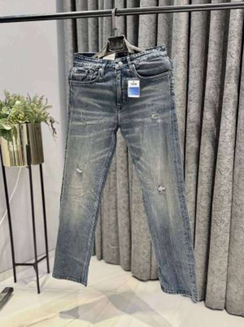 A-RMANI EXCHANGE IMPORTED DENIM JEANS BLUE SHADED 100% BOOT CUT Secondary image