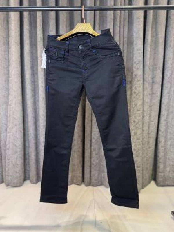 TRUE RELIGION IMPORTED BLACK BOOTCUT JEANS