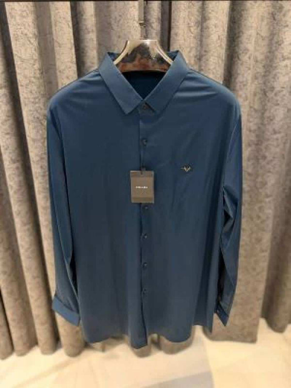 P-RADA IMPORTED TRENDING KOREAN SHIRT NAVY