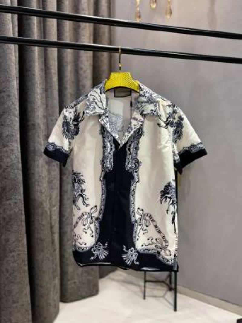 GUCCCI IMPORTED EMBOSSED POLO BLur IMPORTED
