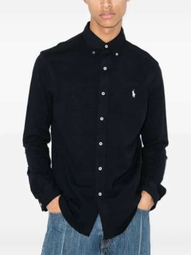 RALPH LAUUREN IMPORTED TRENDING CODE ROY SHIRT BLACK