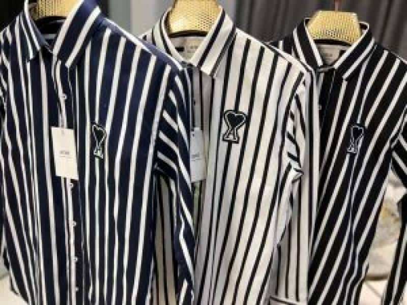 AMI PARIS IMPORTED STORE ARTICLE SHIRT WHITE