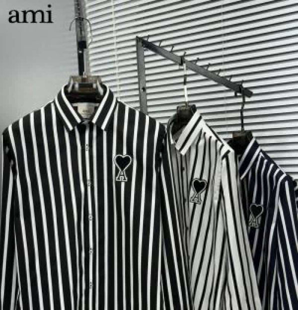 AMI PARIS IMPORTED STORE ARTICLE SHIRT BLACK