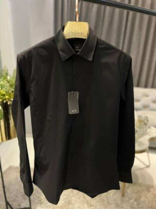 ARMAN-I EXCHANGE IMPORTED STORE ARTICLE BLACK SHIRT