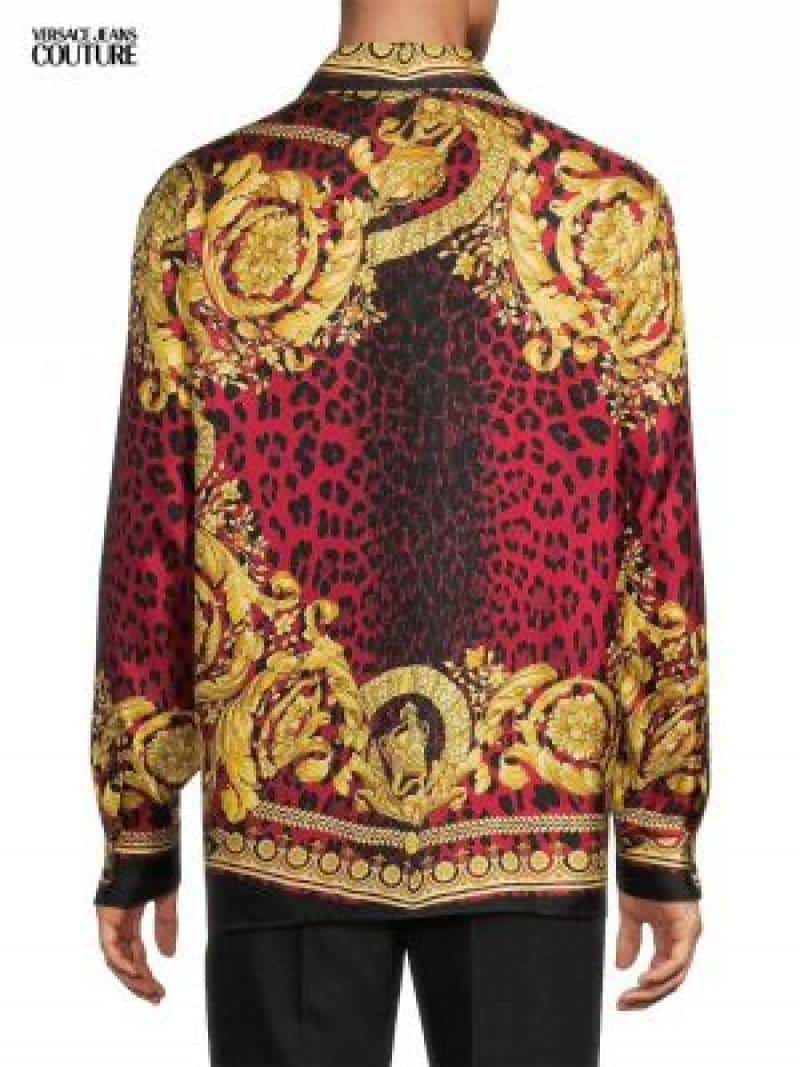 VERSACEE BOROCCO SHIRT IMPORTED HALF SLEEVES GOLD RATE