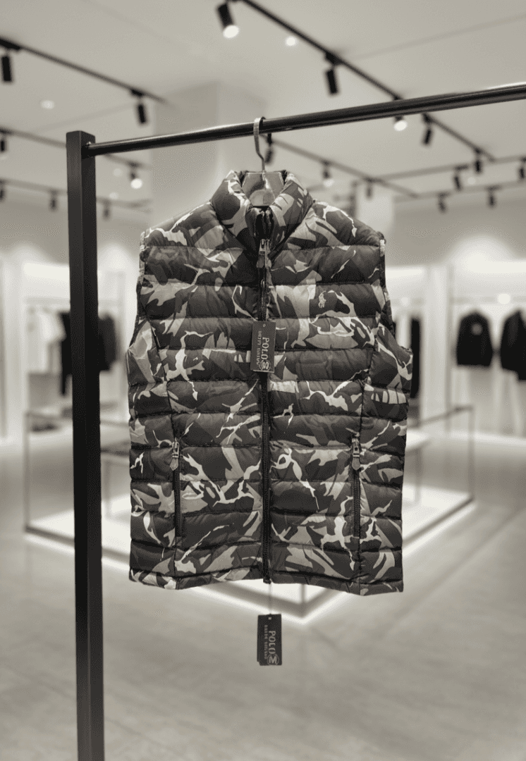 R-ALPH L-AUREN P-OLO THE COLDEN PACKABLE VEST IMPORTED STOCK