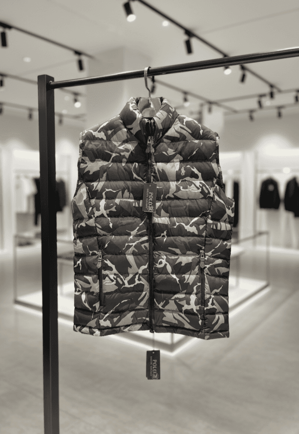 R-ALPH L-AUREN P-OLO THE COLDEN PACKABLE VEST IMPORTED STOCK