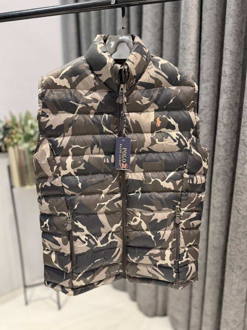 R-ALPH L-AUREN P-OLO THE COLDEN PACKABLE VEST IMPORTED STOCK