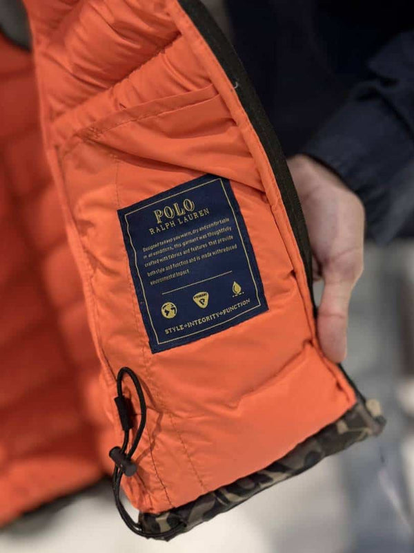R-ALPH L-AUREN P-OLO THE COLDEN PACKABLE VEST IMPORTED STOCK