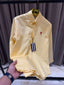 AMI PARIS PREMIUM SHIRT SEMI LINEN FABRIC FULL