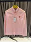 AMI PARIS PINK PREMIUM SHIRT SEMI LINEN FABRIC FULL