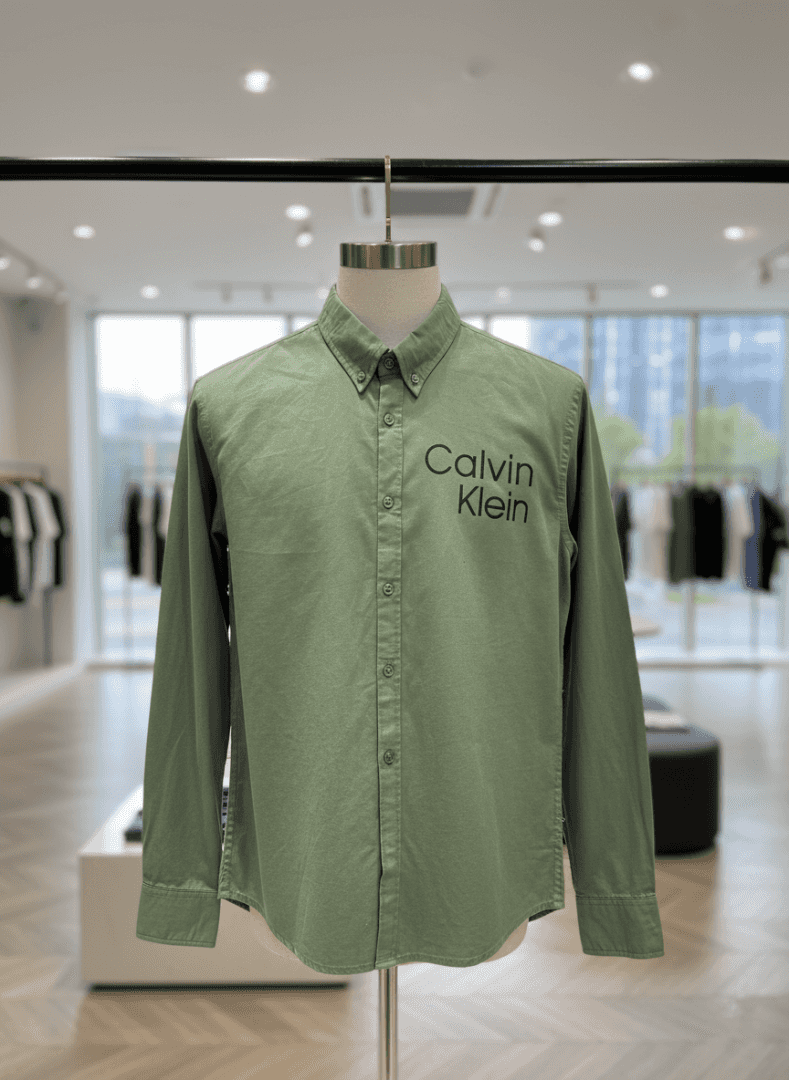 CALVI-N KLEIN IMPORTED HIGH DEMANDED SHIRT GREEN