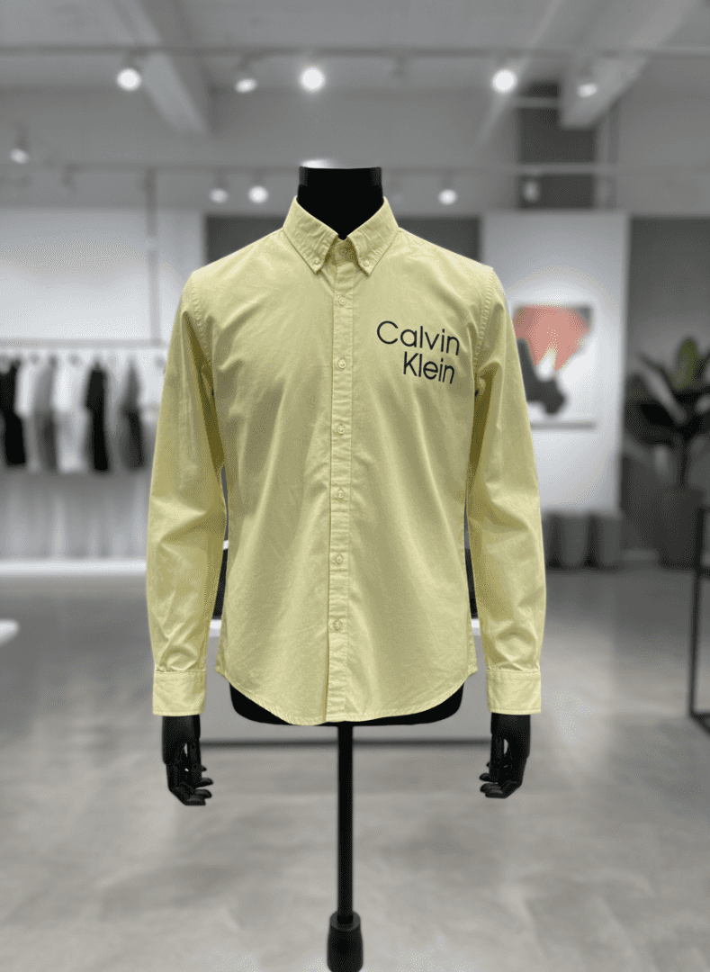 CALVI-N KLEIN IMPORTED HIGH DEMANDED SHIRT YELLOW