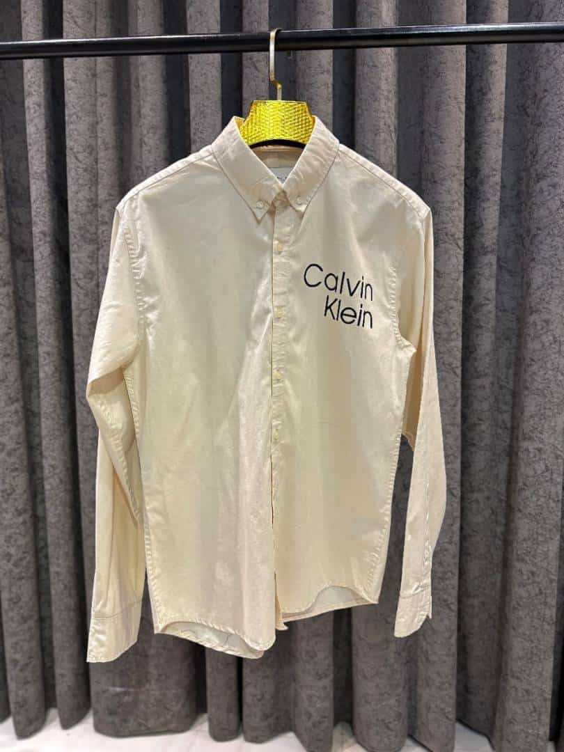 CALVI-N KLEIN IMPORTED HIGH DEMANDED SHIRT CREAM