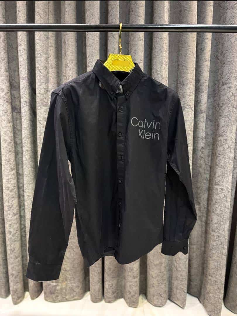 CALVI-N KLEIN IMPORTED HIGH DEMANDED SHIRT BLACK